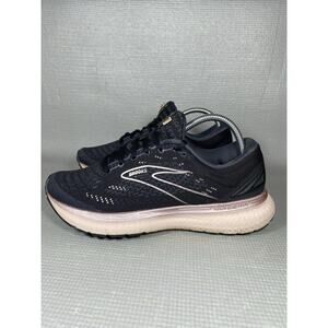 Brooks Glycerin 19 Athletic Running Shoes Women’s Size 9.5 B Black/Pink Sneakers